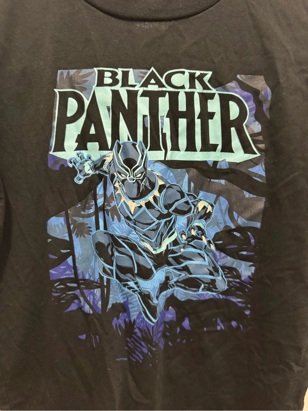 Marvel Black Panther Long Sleeve Shirt
